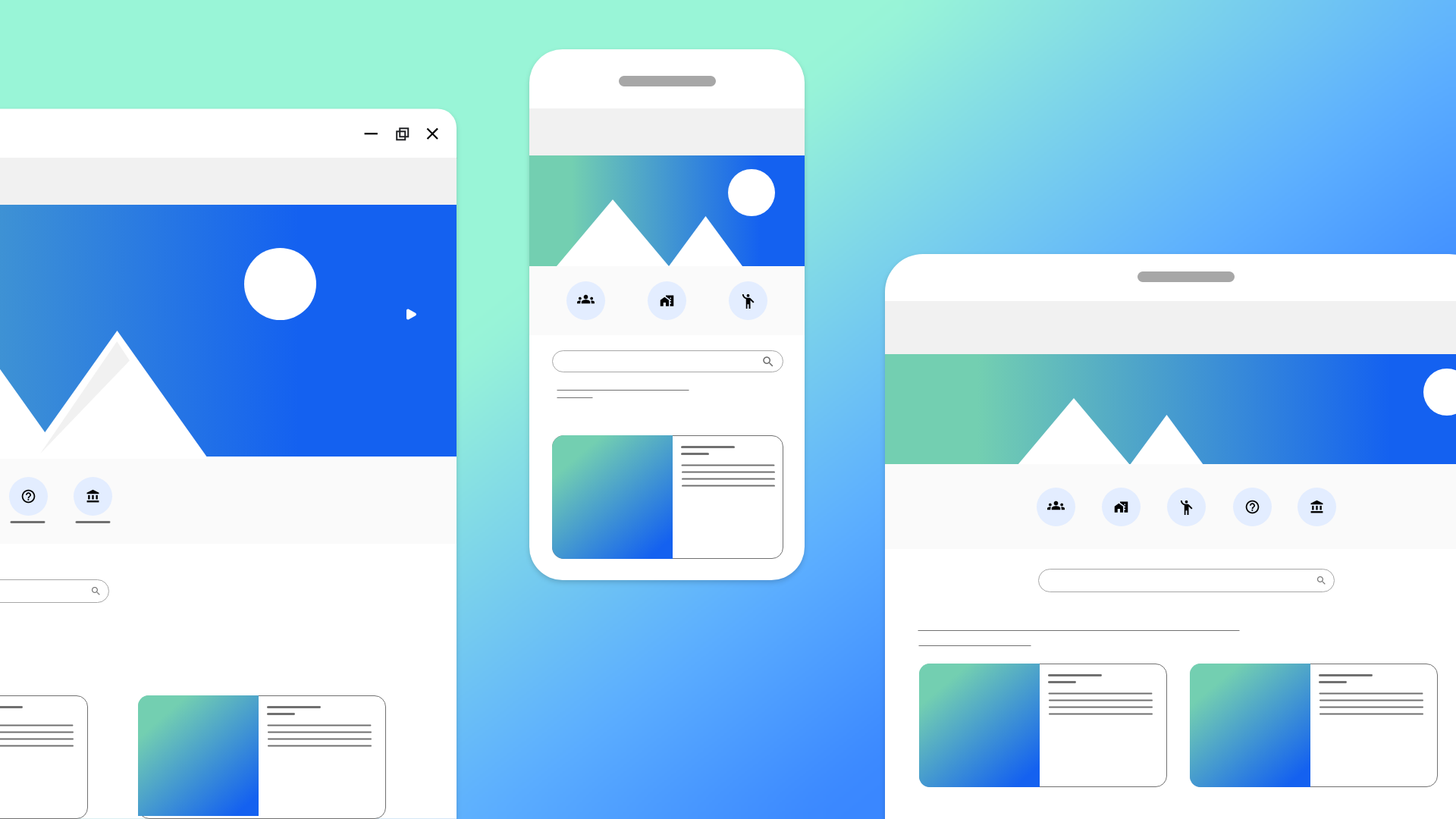 Collectivités - Illustration Multi-supports